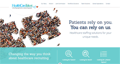 Desktop Screenshot of healthcaretalent.net