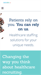 Mobile Screenshot of healthcaretalent.net